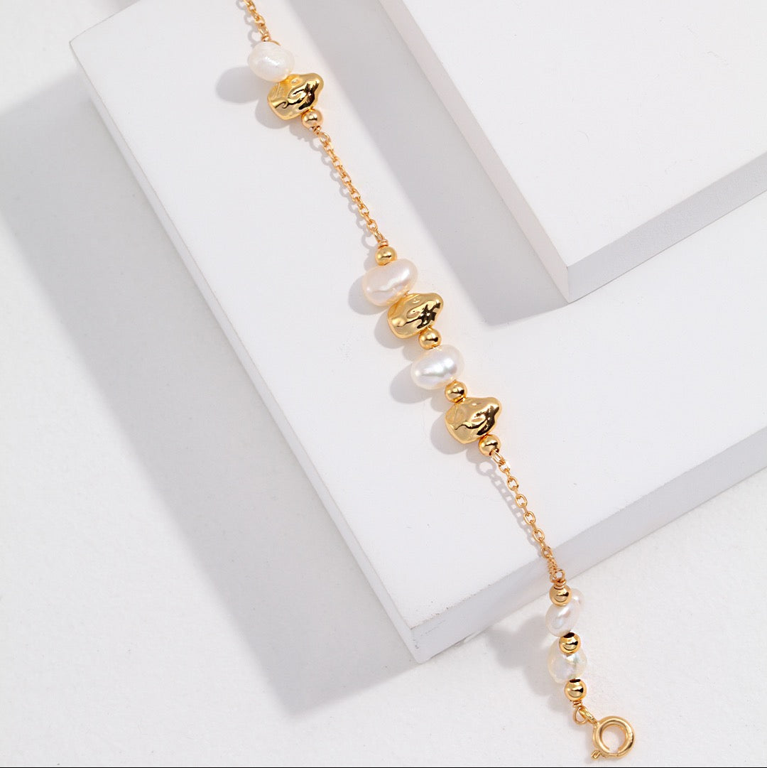 Sterling Silver Pearl Jewelry set