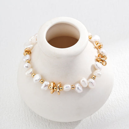 Natural Pearl Bracelet and Necklace