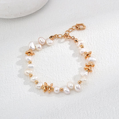 Natural Pearl Bracelet and Necklace