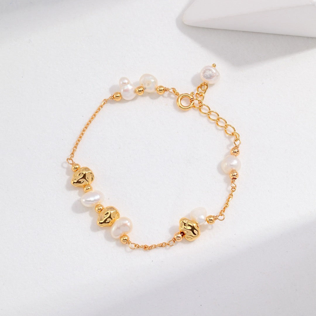 Sterling Silver Pearl Jewelry set